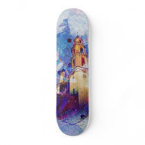 the Vibrant MissionDolores of SanFrancisco Skate Board Decks