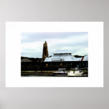 The View from Bald Head Harbor Print
