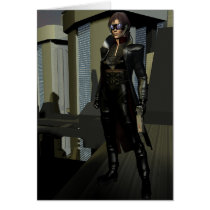 The View Over CyberCity (Card) by ammarstudios The View Over CyberCity (Card)