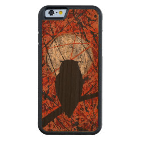 THE VIGIL! (abstract owl design) ~ Carved® Cherry iPhone 6 Bumper