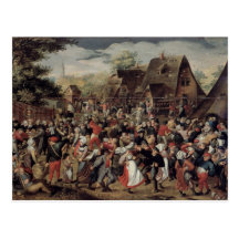 The Village Festival Postcard