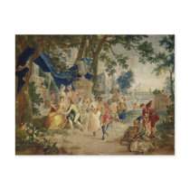 The village Fete after D.Teniers Postcards
