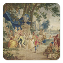 The village Fete after D.Teniers Sticker