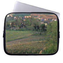 The village of San Gimignano sits in the rolling Laptop Computer Sleeves