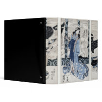 The village of Yatsuhashi at Okasaki 3 Ring Binder