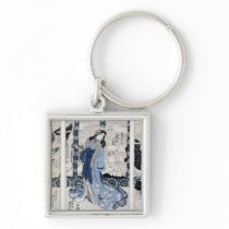 The village of Yatsuhashi at Okasaki Key Chains