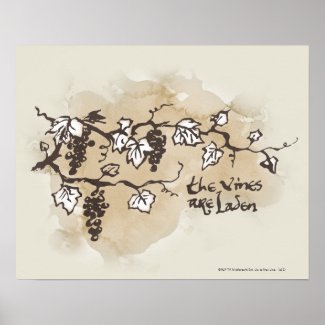 The Vines Are Laden Print