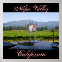 The Vineyards of Napa Valley Print