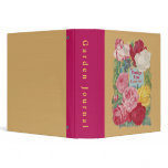 The Vintage Rose Flower Shop Sign Vinyl Binder