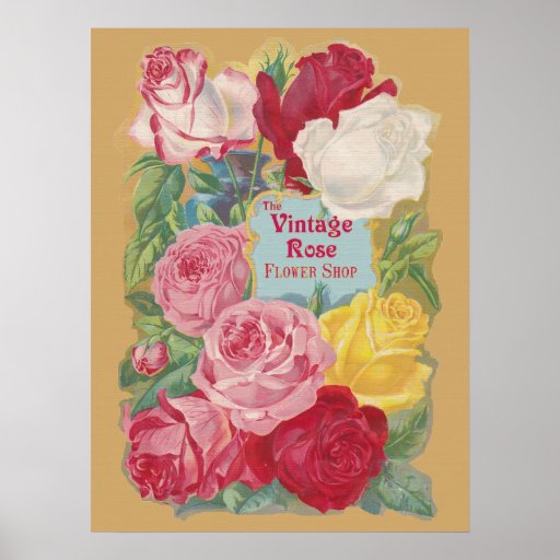 Vintage auto shop signs flower