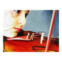 "The Violin Student" posters