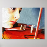 "The Violin Student" Posters