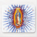 The Virgen de guadalupe! Look closer... mousepads