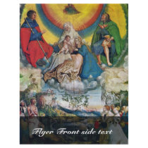 The Virgin And Child And Saints James And Rocco As Custom Flyer