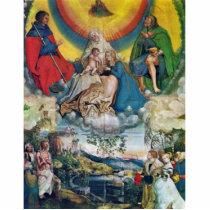 The Virgin And Child And Saints James And Rocco As Acrylic Cut Out