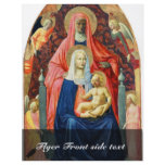 The Virgin And Child By Masolino (Best Quality) Flyer Design