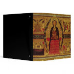 The Virgin and Child Enthroned Vinyl Binders
