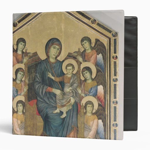 The Virgin and Child in Majesty Vinyl Binder