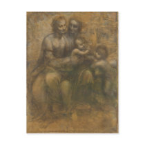 The Virgin and Child with Saint Anne & Saint John Postcard