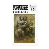 The Virgin and Child with St. Anne and St. John th Postage Stamps