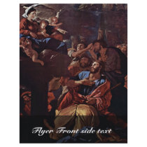 The Virgin Appeared To St. James,  By Nicolas Full Color Flyer