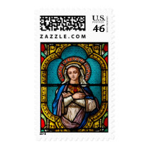 The Virgin Mary Postage Stamps