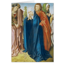 The Virgin Mary with St. John the Evangelist Greeting Cards