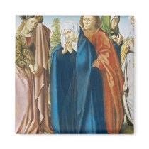 The Virgin Mary with St. John the Evangelist Magnets