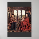 The Virgin Of Chancellor Rolin. By Jan Van Eyck  ( Posters