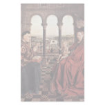 The Virgin Of Chancellor Rolin. By Jan Van Eyck  ( Customized Stationery