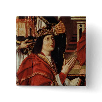 The Virgin of the Catholic Kings Button