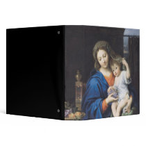 The Virgin of the Grapes, 1640-50 3 Ring Binder