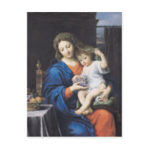 The Virgin of the Grapes, 1640-50 Post Cards