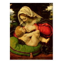 The Virgin of the Green Cushion, 1507-10 Post Cards
