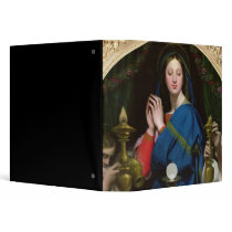 The Virgin of the Host, 1854 Vinyl Binder