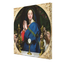 The Virgin of the Host, 1854 canvas prints