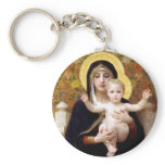 The Virgin of the Lillies keychains