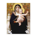 The Virgin of the Lillies postcards