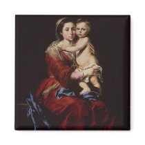 The Virgin of the Rosary, c.1650 Magnets