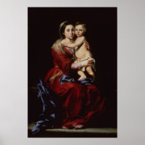 The Virgin of the Rosary, c.1650 Posters