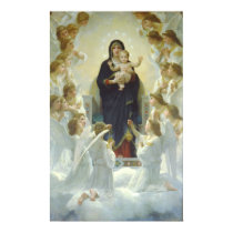 The Virgin With Angels, Regina Angelorum posters by Beverly3198 The Virgin With Angels, Regina Angelorum posters