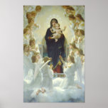 The Virgin With Angels, Regina Angelorum Print
