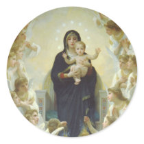 The Virgin With Angels stickers