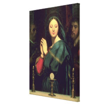 The Virgin with the Host, 1841 canvas prints