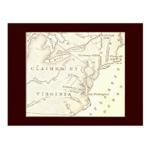 The Virginia Territory Postcard