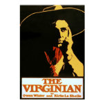 The Virginian ~ Vintage Theatre Advertising Poster
