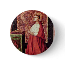 The Vision Of Peter Of Luxembourg By Meister Der P Pinback Buttons