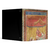 The Vision of Pope Gregory IX  1297-99 Vinyl Binder