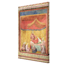 The Vision of Pope Gregory IX  1297-99 Gallery Wrap Canvas