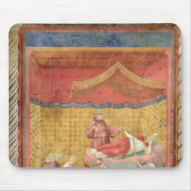 The Vision of Pope Gregory IX  1297-99 Mouse Pads